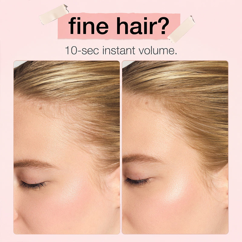 Fuller Looking Hair Before and After